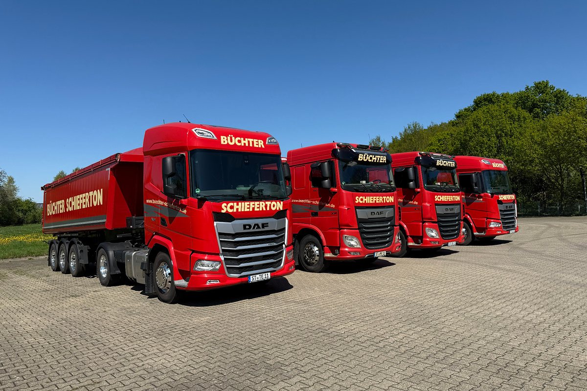 LKW aus der eigenen Logistik